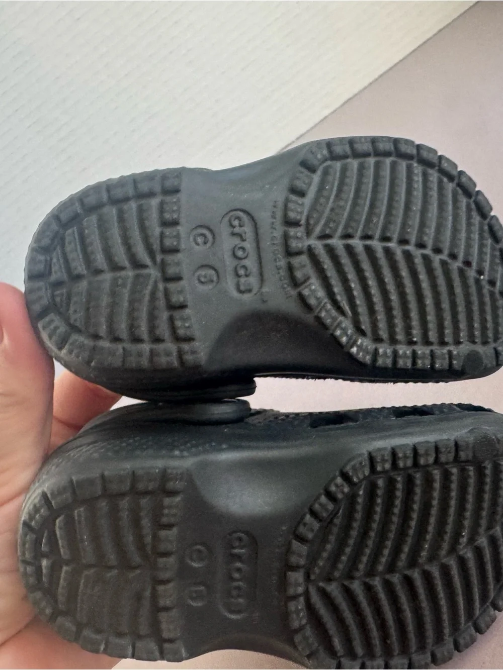 CROCS Kids' Classic Clogs in Black